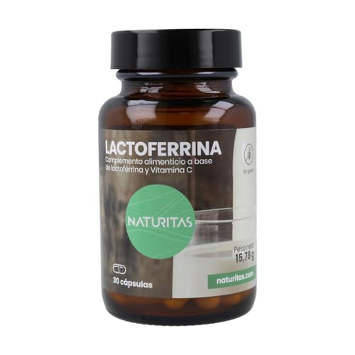 Lactoferrina 150mg con Vitamina C 30 Cápsulas Naturitas Essentials...