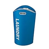 Honey-Can-Do Laundry Tote - Blue HMP-03544