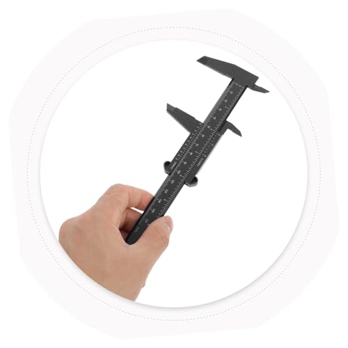 Calibrador plástico manual portátil PRETYZOOM 4 pcs miniatura 4