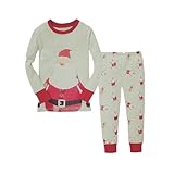 [KISBINI] キッズ パジャマ 男の子 女の子 子供服 長袖 クリスマス 上下セットアップ 仮装 春秋 ボーイズ ガールズ 人気 グレー 120