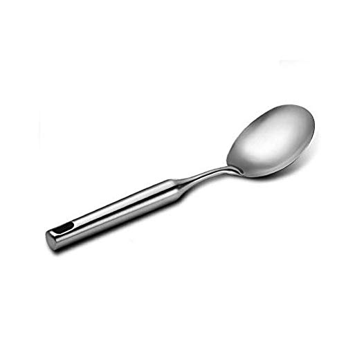 Tbwhl Dinner Spoon Serving Spoon, 304 Stainless Steel 12.5 Inch Premium Brushed Stainless Steel Large Serving Spoon Kitchen Tool With Good Grip Ergonomic Handle, Silver #TOP3
