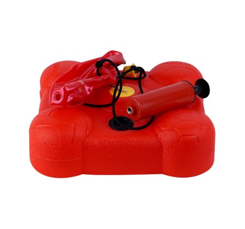 Image of Disney Mickey Reflex Soccer Ball Set for Kids - Solo Football Training Kit with Recoil Action Rebound Ball, Indoor & Outdoor Sports Game|Birthday Gift for Boys & Girls Aged 3+ Years, Red