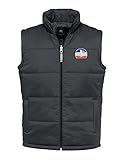  Fechten Frankreich France Flagge Fahne Sport Bestickte Weste Premium-Qualität SPRT 8 137 - Schwarz