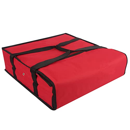 Pizza Carrier Insulated Bags Large For Deliveries, Insulated Pizza Carrier Delivery Bag 20X20 Food Bag For Personal And Professional Use (Red) #TOP1