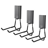 Gator Magnetics MEGA Open Storage Hook: 4.5in Black 3-Pack, The Ultimate Workshop & Garage Storage Systems, Heavy Duty Magnetic Hooks, Sturdy Tool Storage Solutions, 45lb Hold, for All Steel Surfaces