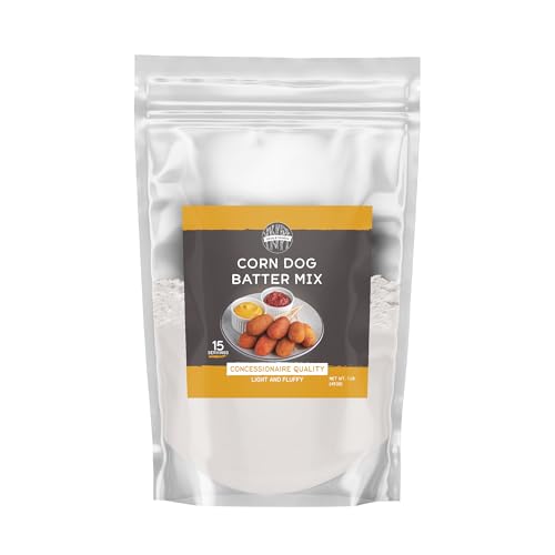 Birch & Meadow 1lb, Corn Dog Batter Mix, Fried Fair Food, Corn Dogs, Cheese Sticks