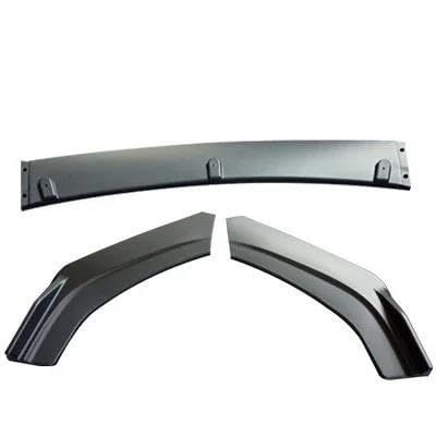 Becquet de pare-choc avant noir mat pour Ford Focus St