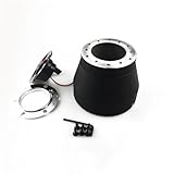 Installation facile : opération simple, fixation directe par boulon, vous pouvez démonter rapidement le volant et fournir des mises à jour rapides et efficaces pour votre voiture.