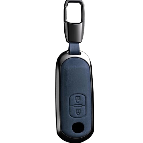 �L�[�t�H�u�J�o�[ �L�[�`�F�[���t��CX-3 CX-4 CX-5 CX-7 CX-9 MX-5 MX-5 �{�v�X�}�[�g�L�[�P�[�X 2�{�^ (A2-blue)