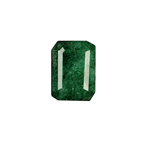 gemhub 4.80 Ct Certified Natural Beautiful Green Emerald - Ring Size Emerald Shape Green Emerald Gemstone B-7485