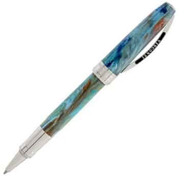 Visconti ブルーベリーブルー　ローラーボールペン Amazon | Visconti Breeze Collection ブルーベリーブルー