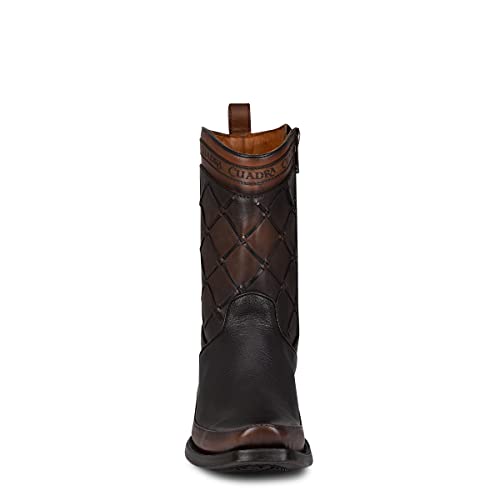 Cuadra Men's Boot in Bovine Leather with Zipper Black3