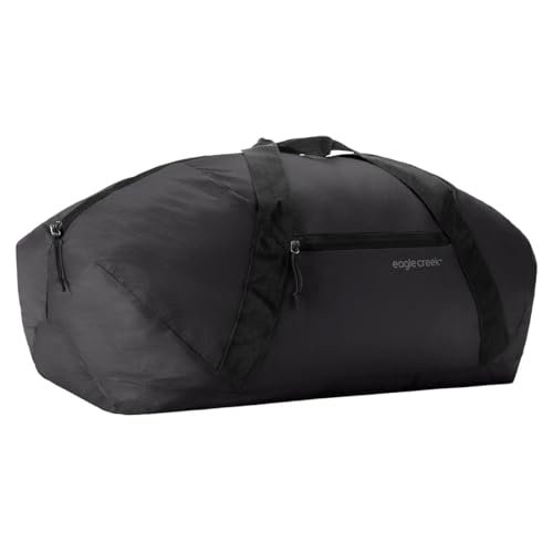Photos - Travel Bags Eagle Creek Packable Duffel Bag for Travel Made with Durable Lightweight Recycled Ripstop Fabric with Shoulder Straps Long-L