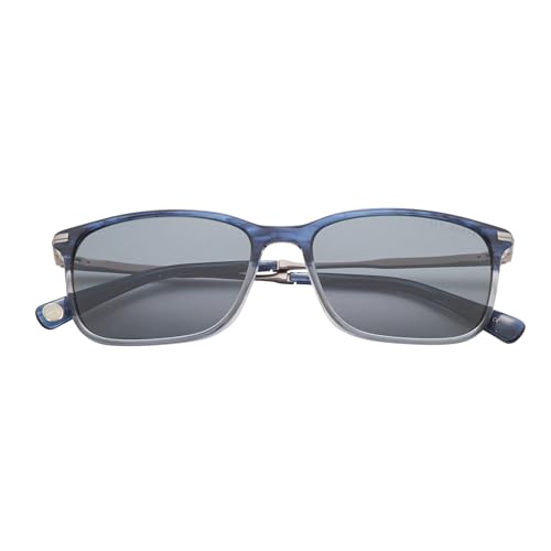 Ted Baker Men's TMS205 Polarized Rectangular Sunglasses, 57 mm2