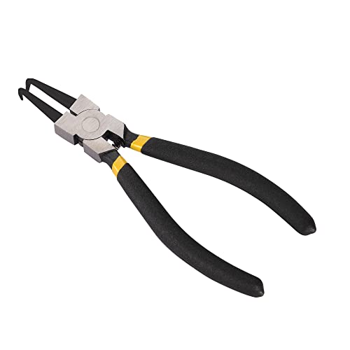 Goofit Snap Ring Plier Hand Tool 90 Degree Tip Grips Internal Bent Circlip Plier For Ring Remover Retaining #TOP3