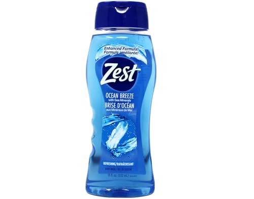 PACK OF 12 - Zest Ocean Breeze Body Wash 18 fl. oz. Bottle