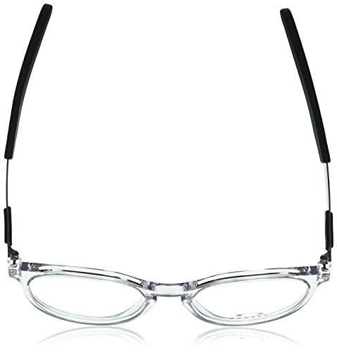 Oakley Youth Oy8014 Round Prescription Eyewear Frames, Polished Clear/Demo Lens, 48 Mm #TOP3
