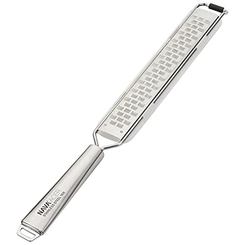 NAVA Küchenreibe | 40 cm | aus Edelstahl | Länglich zum Reiben