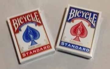 1 Deck - Cartas de juego de póquer de bicicleta índice regular