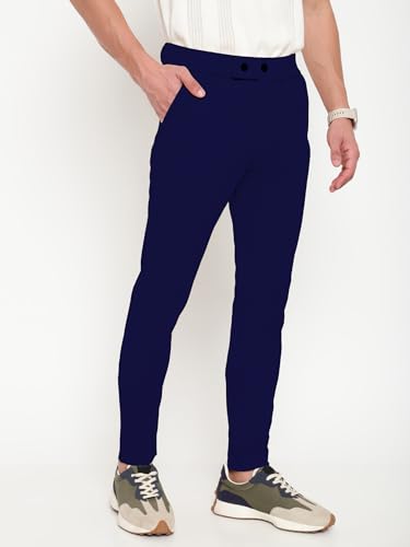 Image of Men's Trouser II Men's Regular Casual Pants II Men's Regular Fit Casual Trouser (Trousers-121)