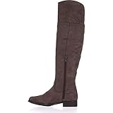 American Rag Womens Adarra Wide Calf Riding Boots Taupe 6 Medium (B,M)