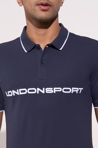Image of Peregrine by Pantaloons Men's Solid Slim Fit T-Shirt