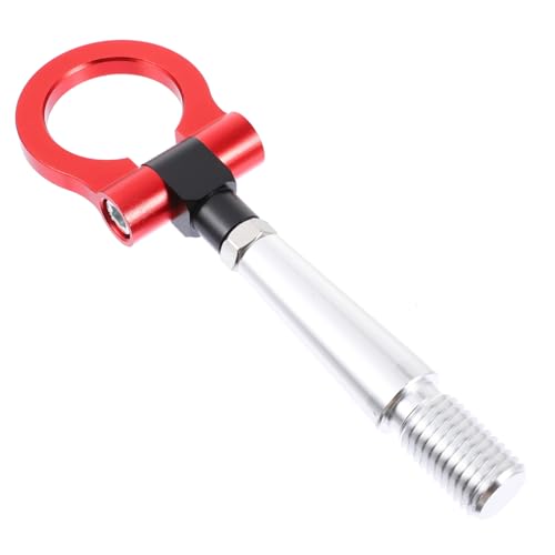 Crochet d'attelage de course rouge en aluminium Gatuida pour voiture de sport et dépannage