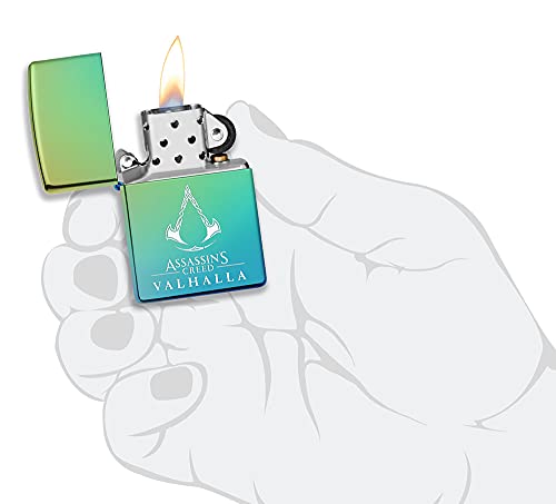 Encendedor Zippo Assassin's Creed Valhalla Teal miniatura 5