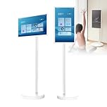 Gavscient Portable Rolling TV, 1080P Smart Portable Wireless Touch Screen TV on Wheels with, FHD IPS Large Display, Dua Speakers, Larger Battery Up to 6hr, 60Hz Refresh Rate 21.5-4/64G