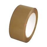 Transparentes Panzerband, Paketdichtung, Packband, 48 mm x 66 m, stark, geräuscharm...