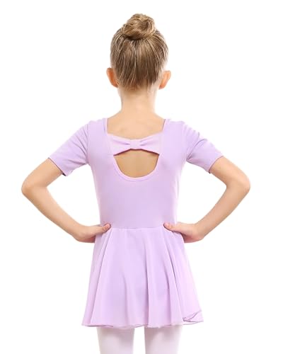 Stelle Ballet Leotards for Girls Dance Dress Bow Back (LA 4-5T)