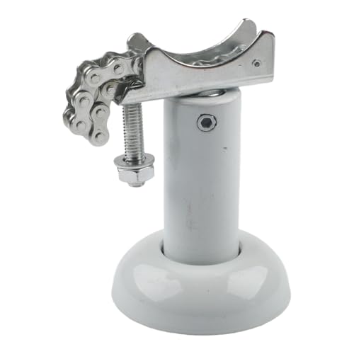 Support de sol réglable en hauteur pour radiateur stable en métal - 4