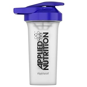 Applied Nutrition Protein Shaker Bottle – Sports Supplements Shaker Cup, Plastic Shaker Bottle (700ml)
