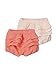 Vertbaudet 2 Stück Bloomers Baby Mädchen aus Baumwoll-Gaze Set Rosa Geburt – 50 cm