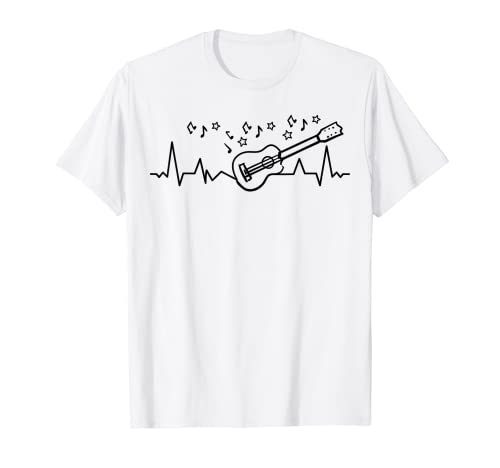 Guitarrista instrumento músico MÚSICA GUITARRA ACÚSTICA Camiseta