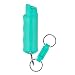 SABRE RED Pepper Spray Keychain with Quick Release for Easy Access - Max Police Strength OC Spray, Finger Grip for Accurate Aim, 10-Foot (3M) Range, 25 Bursts (5x Other Brands) - Practice Spray Option