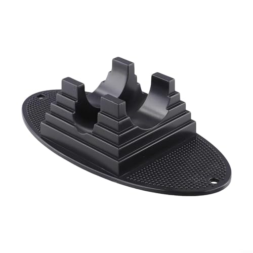 Manillefu - Support de trottinette en plastique 220 x 65 x 26 mm avec trous de vis - Support pratique pour trottinette (1 pièce)