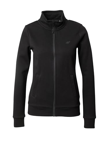 Veste de sport femme 4F manteau de course à pied respirant noir