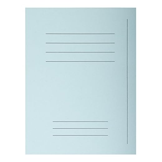 Exacompta 435006E - Lote de 50 Subcarpetas Forever® 250 Impresas, Color Azul Claro