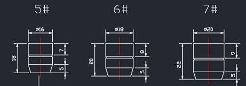 Wisemen Trading Round Steel Handle Wedge for Axe, Hatchets, Mauls or and Other Tools. 12 Pack