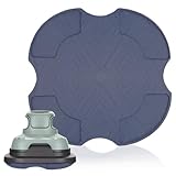 Mritrit Salvamanteles de silicona, tapete resistente al calor para freidora de aire, tapete antideslizante a prueba de calor para encimera de cocina, tapete de silicona resistente al calor para cocina