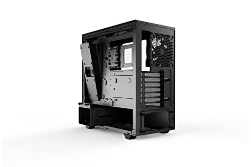 Image of be quiet! Pure Base 500 FX ATX Midi Tower PC case | ARGB | 4 Pre-Installed Light Wings PWM Fans | Tempered Glass Window | Black | BGW43