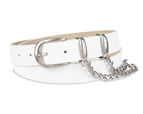 Ceinture en cuir véritable Dickies : une confection haut de gamme et durable pour femme moderne