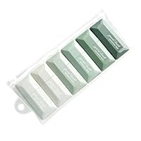 Glue Roll with Correction Tape, Glue Tape Roller Pocket Correction Tape Dual Head 2 in 1 Self Adhesive Permanent Glue Runner Correction Roller for Scrapbook Craft Cards Making Journal Pack of 2