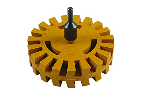 PowerTec 92429 Fluted Stripe Off Disc with Adaptor