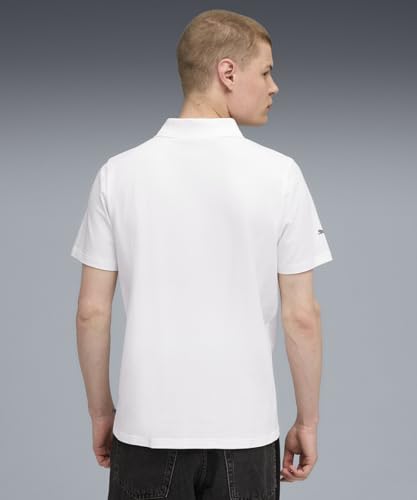 Image of Puma Men's Solid Regular Fit Polos