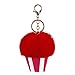Produktbild XHNNI Delicate Schlüsselanhänger Persönlichkeit Plüsch Weiche Eiscreme Legierung Schlüsselanhänger für Damen Herren hängende Autoschlüssel Zuhause Schlüssel Rose Rot, rot (Rot) - NEJZBNOBZU