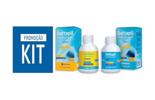 Kit Shampoo e Loção, Elimina Piolhos e Lêndeas