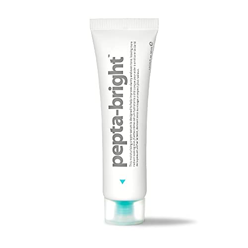 INDEED LABS Pepta-Bright Skin Brightening Cream - Natural Color Correcting Dark Spot Removal Toner - For Smoother and Younger Looking Skin - 1.0 fl oz