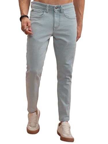 Image of Highlander Men's Slim Fit Jeans | Stylish Casual Wear for Everyday Comfort | Jeans for man